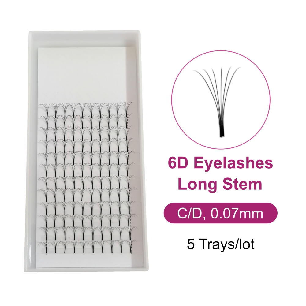 Eyelash Extension Russian - 6D Long Stem Russian Volume Eyelash