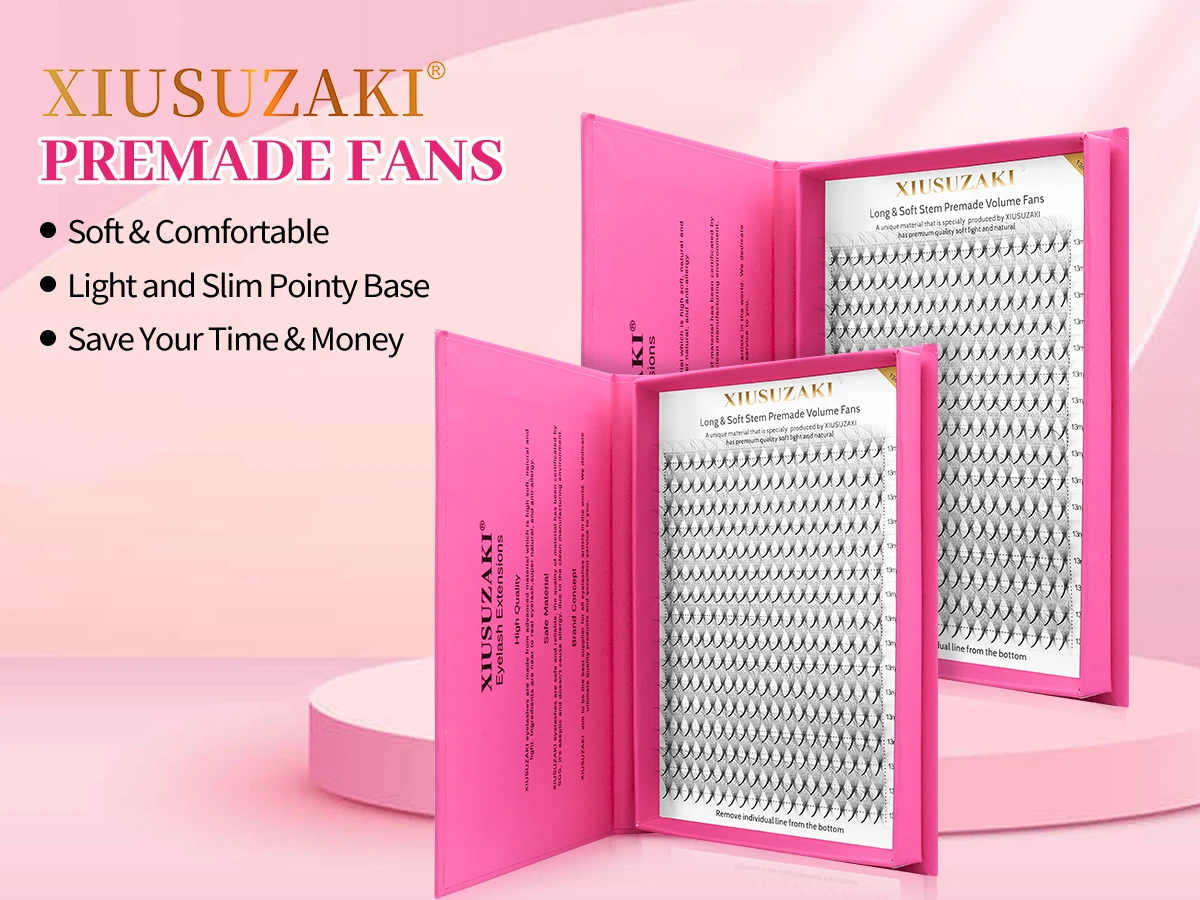 XIUSUZAKI 16Lines Premade Volu - đánh giá và giá Eyelash Extension Russian