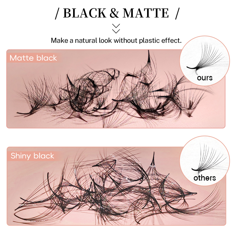 500 Premade Loose Lashes Pro M - đánh giá và giá Eyelash Extension For Asian Eyes