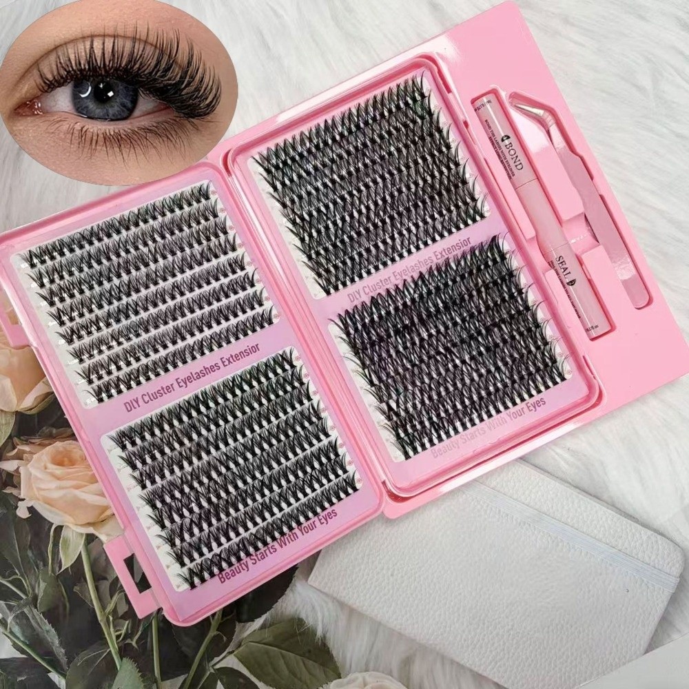 New Thick Long False Eyelashes - đánh giá và giá Eyelash Extension Look