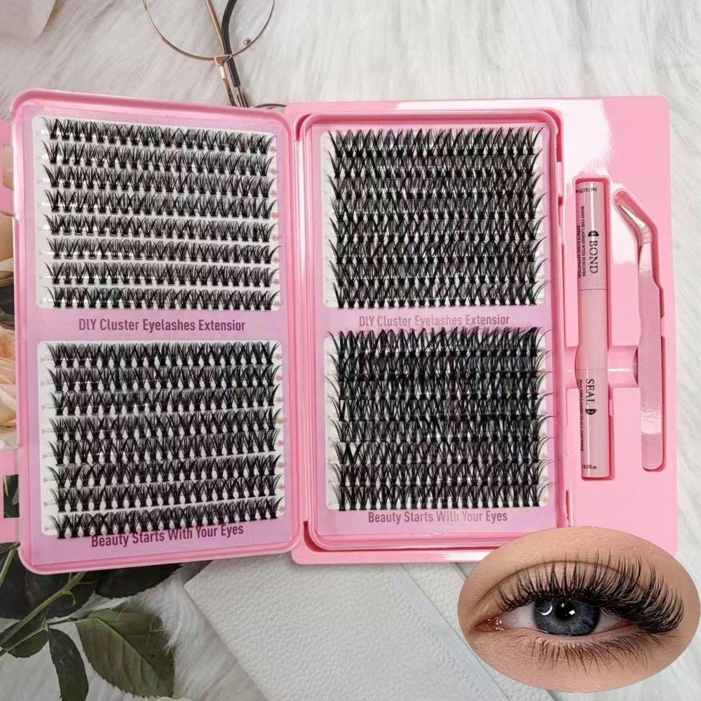 New Thick Long False Eyelashes - đánh giá và giá Eyelash Extension Look